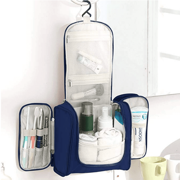 Hanging Toiletry Bag | Makeup Cosmetic Organizer Kit | Multifunctional Travel Dopp Case