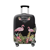 Holiday Vintage Flamingo | Standard Design | Luggage Suitcase Protective Cover - Small - Luggage Cover Encompass RL