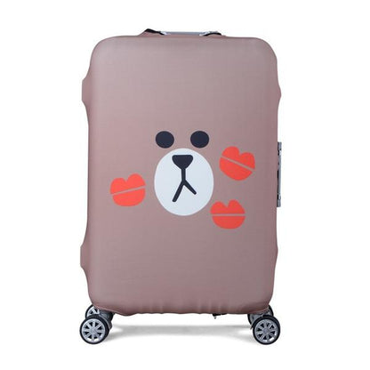 Line Friends Brown Bear | Standard Design | Luggage Suitcase Protective Cover Encompass RL