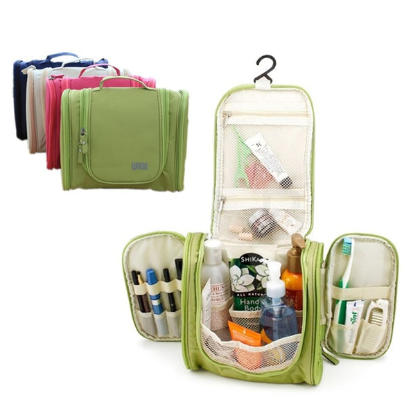 Hanging Toiletry Bag | Makeup Cosmetic Organizer Kit | Multifunctional Travel Dopp Case - - Travel Bags Encompass RL