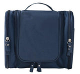 Hanging Toiletry Bag | Makeup Cosmetic Organizer Kit | Multifunctional Travel Dopp Case - Navy Blue - Travel Bags Encompass RL