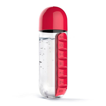 Water Bottle with Pill Box Encompass RL