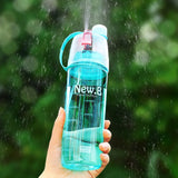Water Bottle with Spray Port