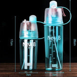 Water Bottle with Spray Port