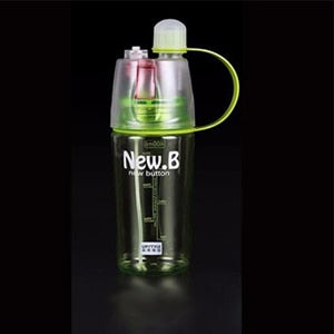 Water Bottle with Spray Port