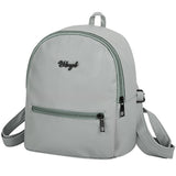 Preppy Style Backpack - Gray - Travel Bags Encompass RL