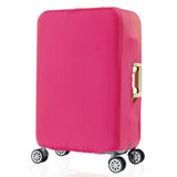 Solid Color | Basic Design | Luggage Suitcase Protective Cover - Rose Red / Small - Luggage Cover Encompass RL