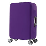 Solid Color | Basic Design | Luggage Suitcase Protective Cover - Purple / Small - Luggage Cover Encompass RL