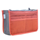Handbag Insert Organizer - Orange - Travel Bags Encompass RL