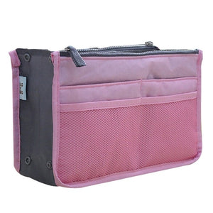 Carryall Organizer Handbag Insert | Makeup Bag Purse Pouch
