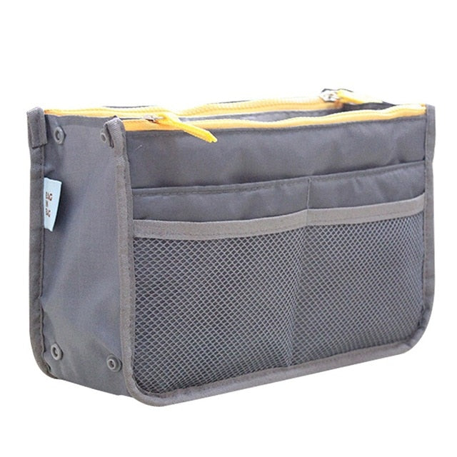 Carryall Organizer Handbag Insert | Makeup Bag Purse Pouch Encompass RL