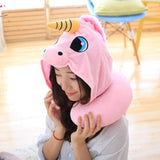 Cartoon Hooded Neck Pillow - - Neck Pillow Encompass RL