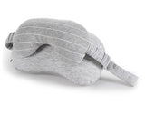 2 in 1 Eye Mask & Neck Support Travel Pillow - Light Grey - Travel Essentials Encompass RL