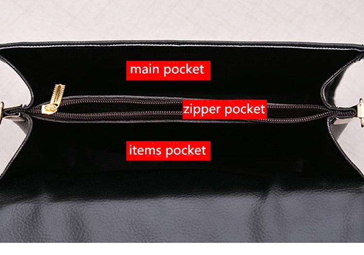Women's Leather Shoulder Bag Handbag Purse Encompass RL