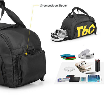 Multifunctional Fitness Travel Bag | Backpack with Shoe Compartment Encompass RL